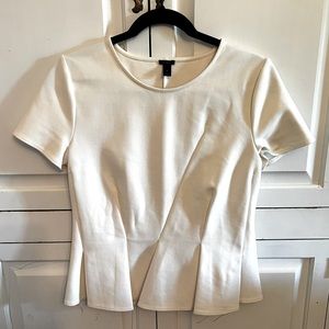 J.Crew Peplum Top!
